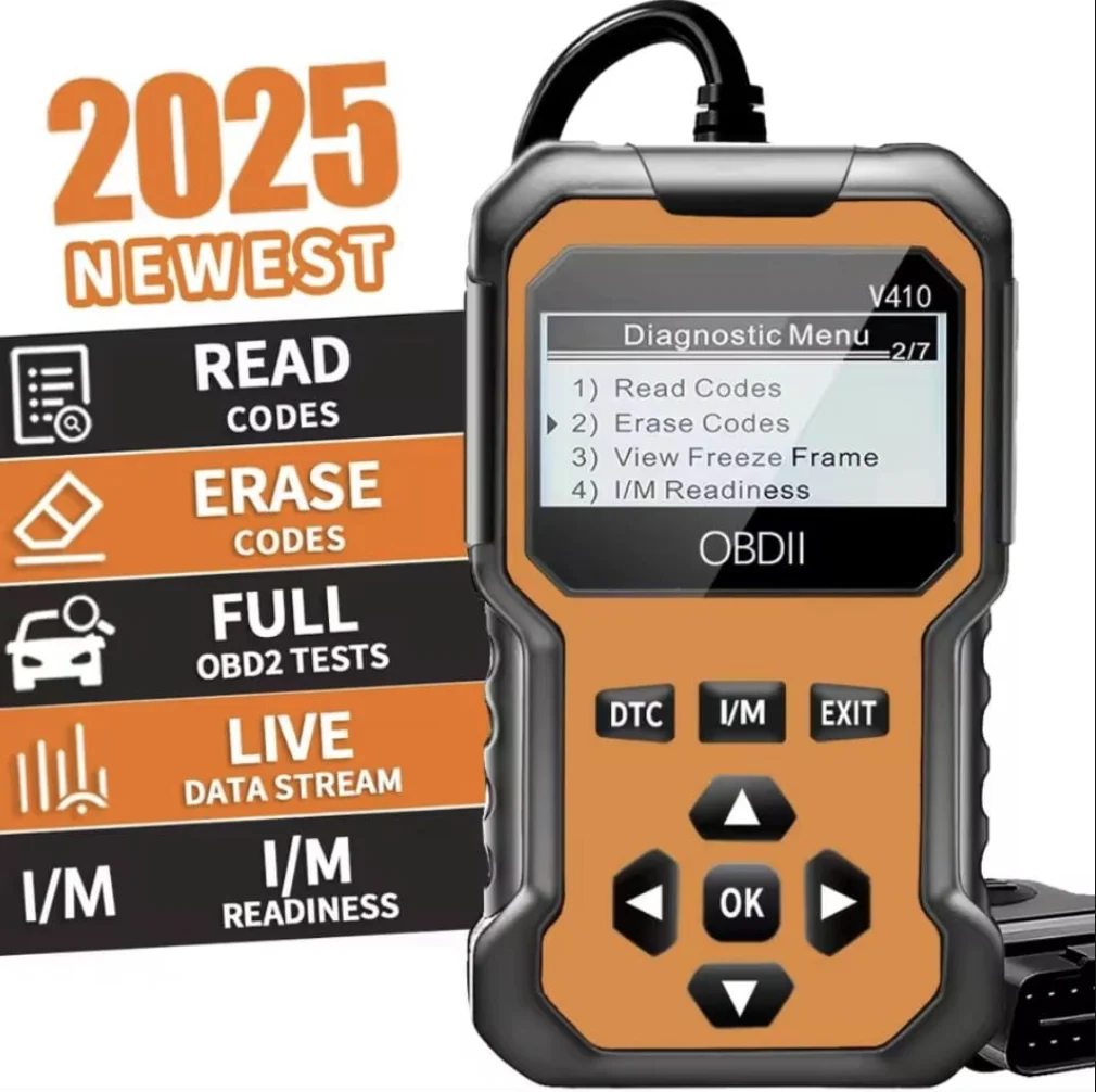Escaner OBD2 V410 naranja